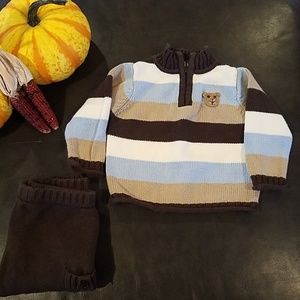 NWOT Piper & Posie Sweater Outfit, size 3 - 6M